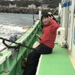 Ｙ.　　初の海釣り！